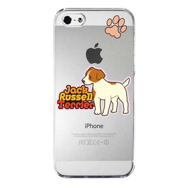 iPhone5 iPhone5s ケース クリア ジャックラッセルテリア 2 スマホケース ハード スマホケース ハード 送料無料-3