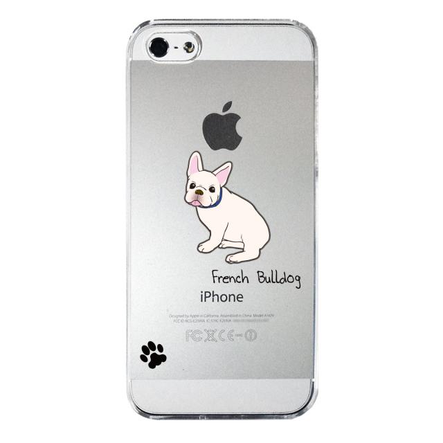 iPhone5 iPhone5s ケース クリア フレンチブルドック 2 スマホケース ハード スマホケース ハード 送料無料-3