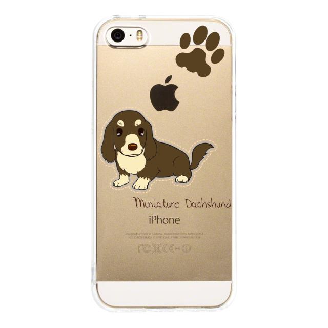 iPhone5 iPhone5s ケース クリア ダックスフント 1 スマホケース ハード スマホケース ハード 送料無料-2