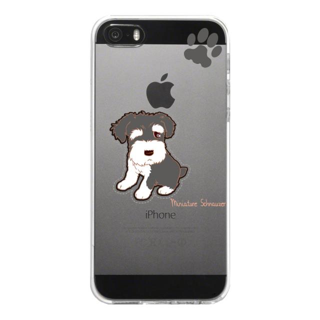 iPhone5 iPhone5s ケース クリア シュナウザー 1 スマホケース ハード スマホケース ハード 送料無料-4