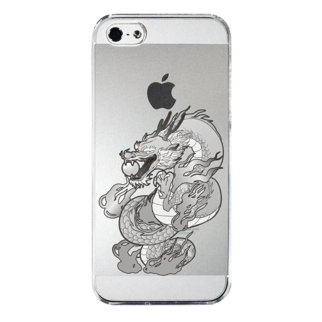 iPhone5 iPhone5s ケース クリア 龍 4 スマホケース ハード スマホケース ハード 送料無料-3