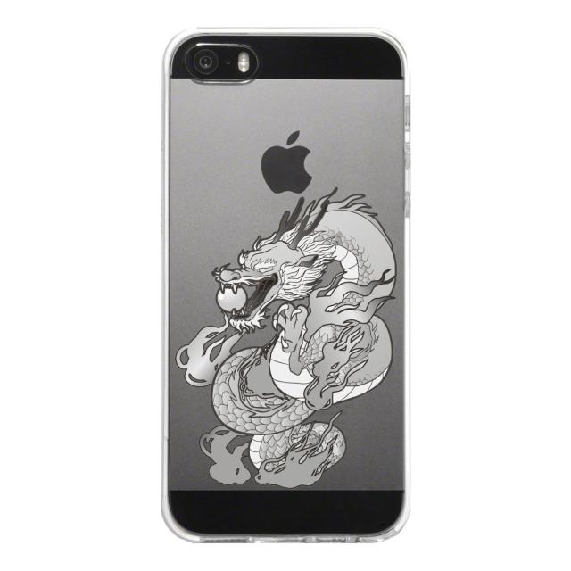 iPhone5 iPhone5s ケース クリア 龍 4 スマホケース ハード スマホケース ハード 送料無料-4