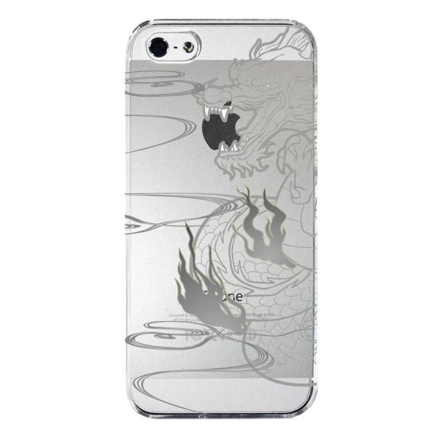 iPhone5 iPhone5s ケース クリア 龍 1 スマホケース ハード スマホケース ハード 送料無料-3