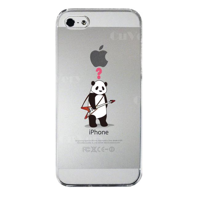 iPhone5 iPhone5s ケース クリア ギターパンダ スマホケース ハード スマホケース ハード 送料無料-3