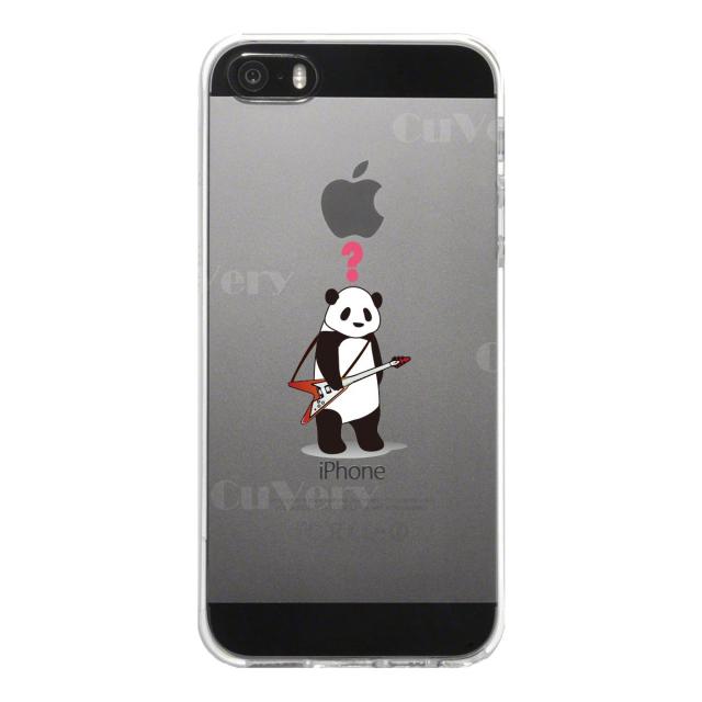 iPhone5 iPhone5s ケース クリア ギターパンダ スマホケース ハード スマホケース ハード 送料無料-4