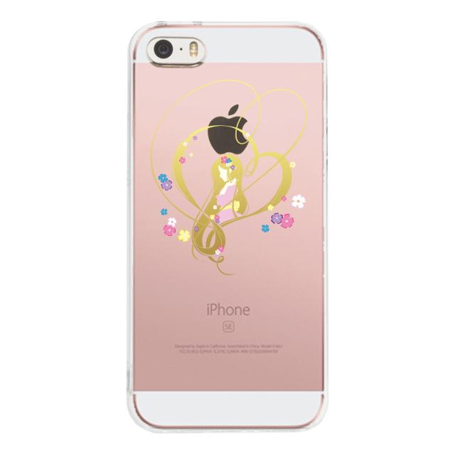 iPhone5 iPhone5s ケース クリア ラプンツェル 花 スマホケース ハード スマホケース ハード 送料無料-1
