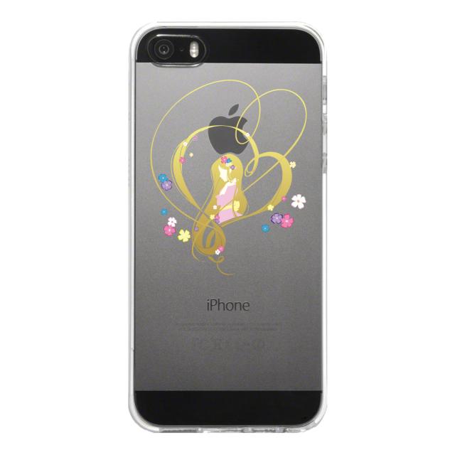 iPhone5 iPhone5s ケース クリア ラプンツェル 花 スマホケース ハード スマホケース ハード 送料無料-4