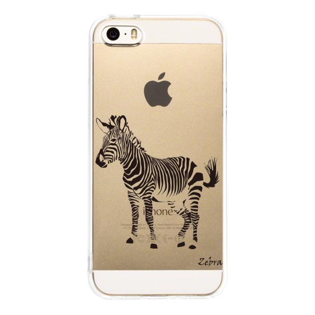 iPhone5 iPhone5s ケース クリア シマウマ スマホケース ハード スマホケース ハード 送料無料-2