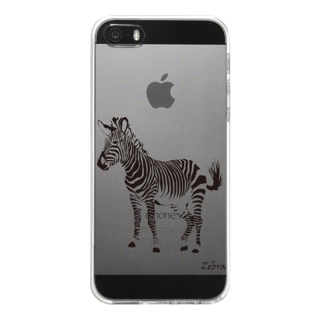 iPhone5 iPhone5s ケース クリア シマウマ スマホケース ハード スマホケース ハード 送料無料-4
