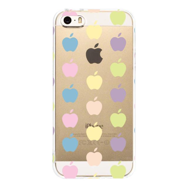 iPhone5 iPhone5s ケース クリア 林檎 スマホケース ハード スマホケース ハード 送料無料-2