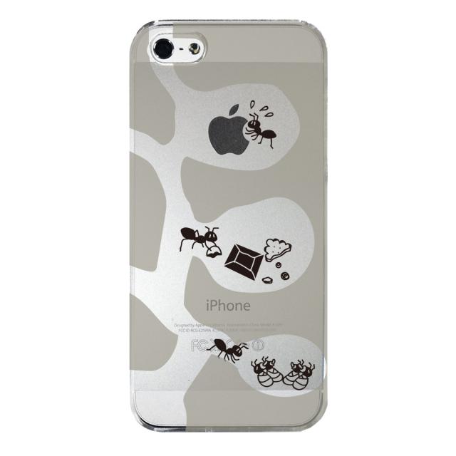 iPhone5 iPhone5s ケース クリア ありの巣 スマホケース ハード スマホケース ハード 送料無料-3
