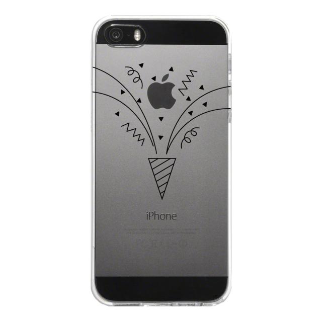 iPhone5 iPhone5s ケース クリア クラッカー スマホケース ハード スマホケース ハード 送料無料-4