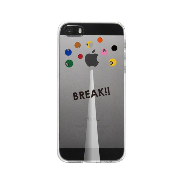iPhone5 iPhone5s ケース クリア ビリヤード スマホケース ハード スマホケース ハード 送料無料-3