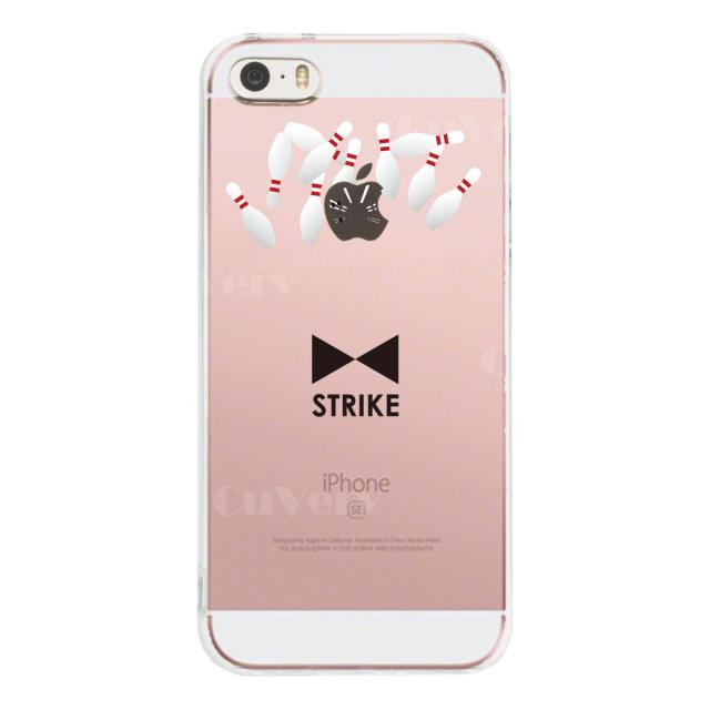 iPhone5 iPhone5s ケース クリア ボウリング スマホケース ハード スマホケース ハード 送料無料-1