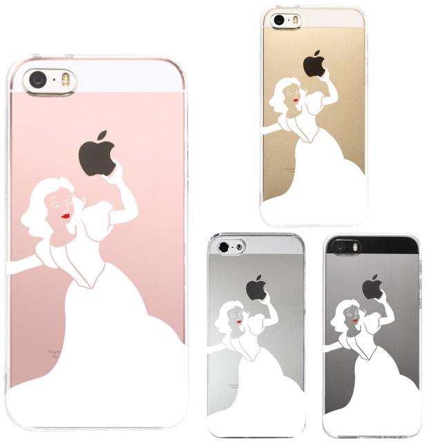 iPhone5 iPhone5s ケース クリア レディ ホワイト スマホケース ハード スマホケース ハード 送料無料-0