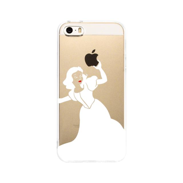 iPhone5 iPhone5s ケース クリア レディ ホワイト スマホケース ハード スマホケース ハード 送料無料-2