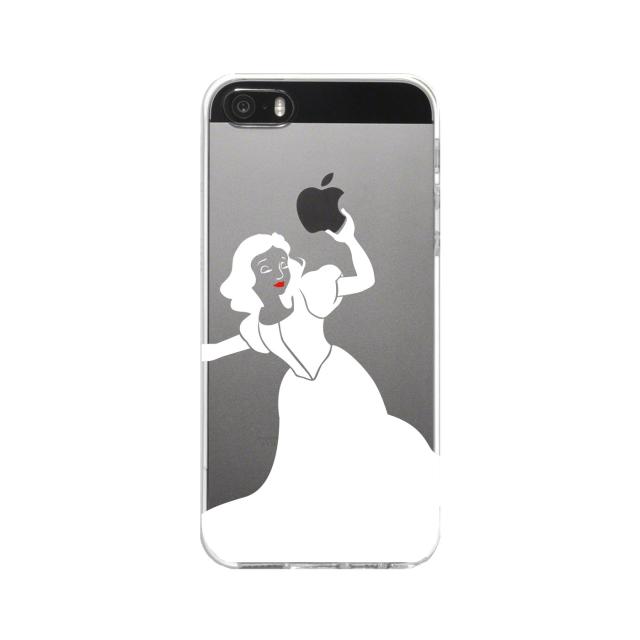 iPhone5 iPhone5s ケース クリア レディ ホワイト スマホケース ハード スマホケース ハード 送料無料-4
