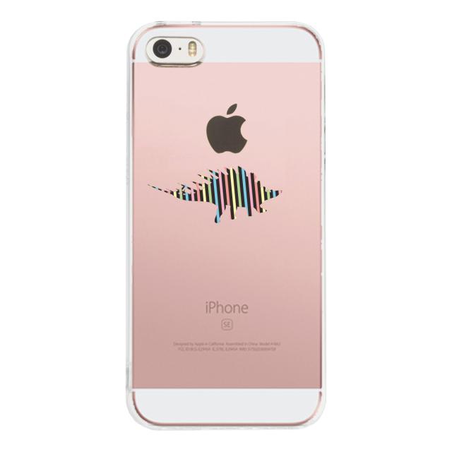iPhone5 iPhone5s ケース クリア 恐竜 ステゴサウルス スマホケース ハード スマホケース ハード 送料無料-1