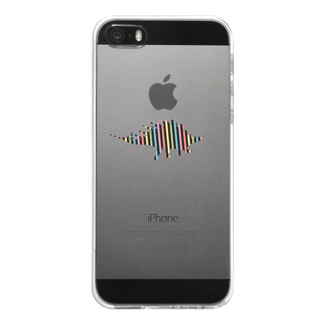 iPhone5 iPhone5s ケース クリア 恐竜 ステゴサウルス スマホケース ハード スマホケース ハード 送料無料-4