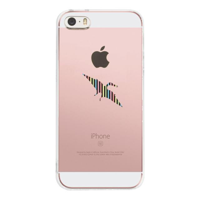 iPhone5 iPhone5s ケース クリア 恐竜 翼竜 スマホケース ハード スマホケース ハード 送料無料-1