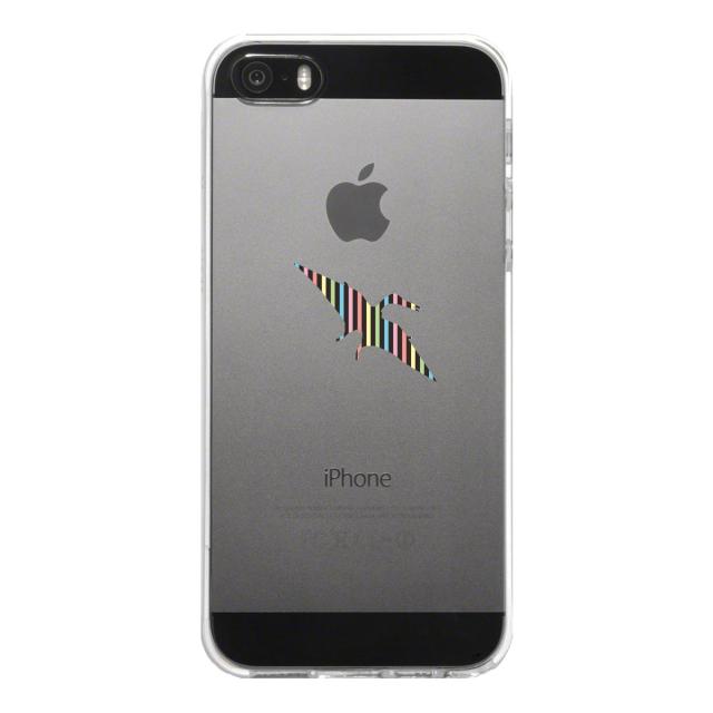 iPhone5 iPhone5s ケース クリア 恐竜 翼竜 スマホケース ハード スマホケース ハード 送料無料-4