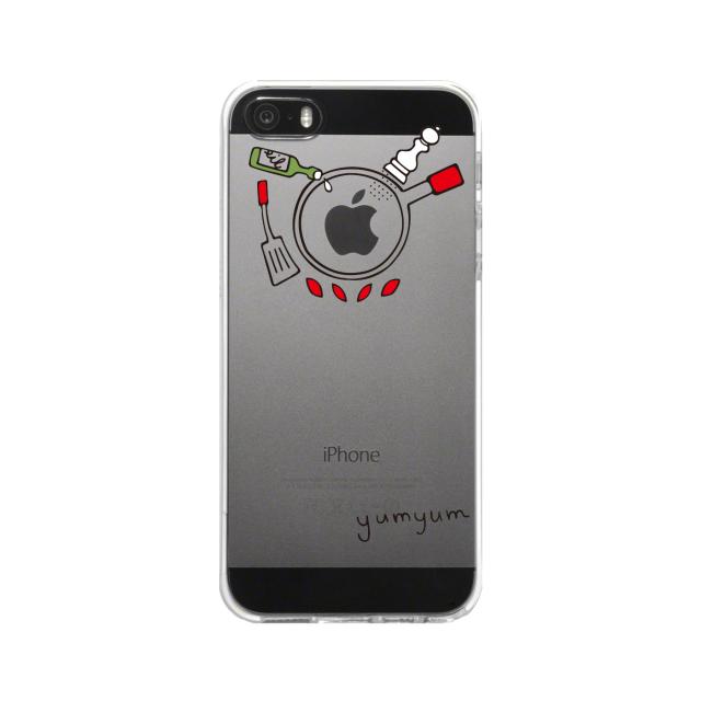 iPhone5 iPhone5s ケース クリア 調理中 スマホケース ハード スマホケース ハード 送料無料-4