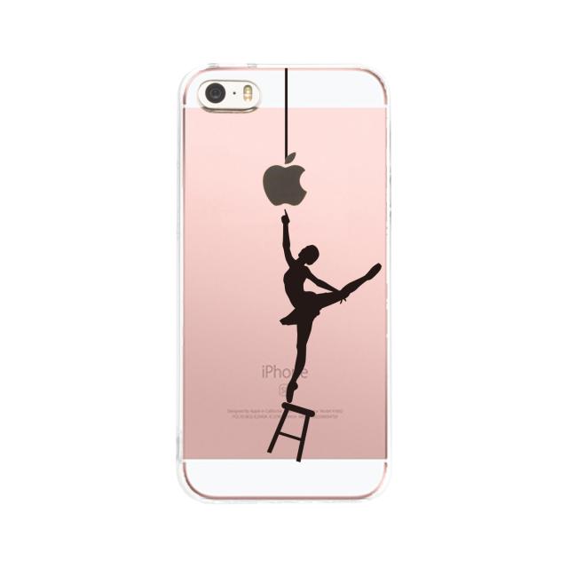 iPhone5 iPhone5s ケース クリア バレエ スマホケース ハード スマホケース ハード 送料無料-1