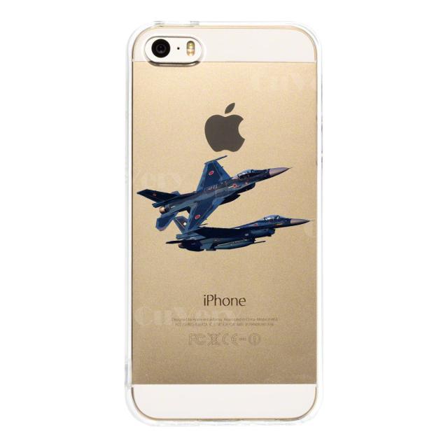 iPhone5 iPhone5s ケース クリア 航空自衛隊 戦闘機 F-2A VIPER ZERO スマホケース ハード スマホケース ハード 送料無料-1