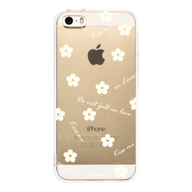 iPhone5 iPhone5s ケース クリア フラワー ライトイエロー スマホケース ハード スマホケース ハード 送料無料-2