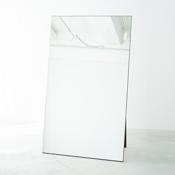 ノンフレームワイドミラー幅90 日本製 ヨガやダンスの練習に 送料無料-3