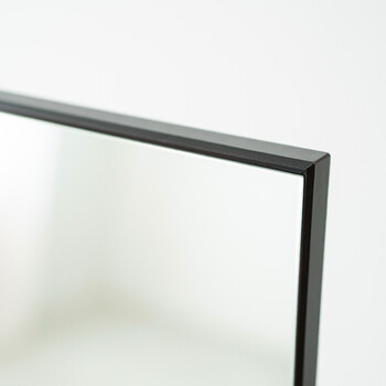 ノンフレームワイドミラー幅90 日本製 ヨガやダンスの練習に 送料無料-8