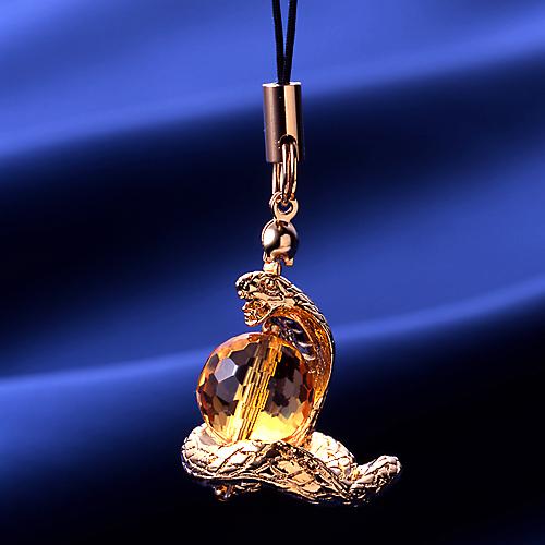 開運蛇ブレスレット 吉兆蛇ストラップ付き 送料無料-2