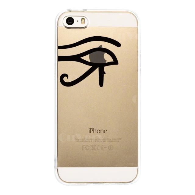 iPhone5 iPhone5s ケース クリア ホルスの目 スマホケース ハード スマホケース ハード 送料無料-1