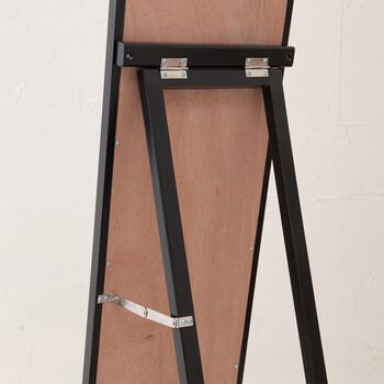 クールスタンドミラー幅27 モダンなマット質感フレーム 送料無料-7