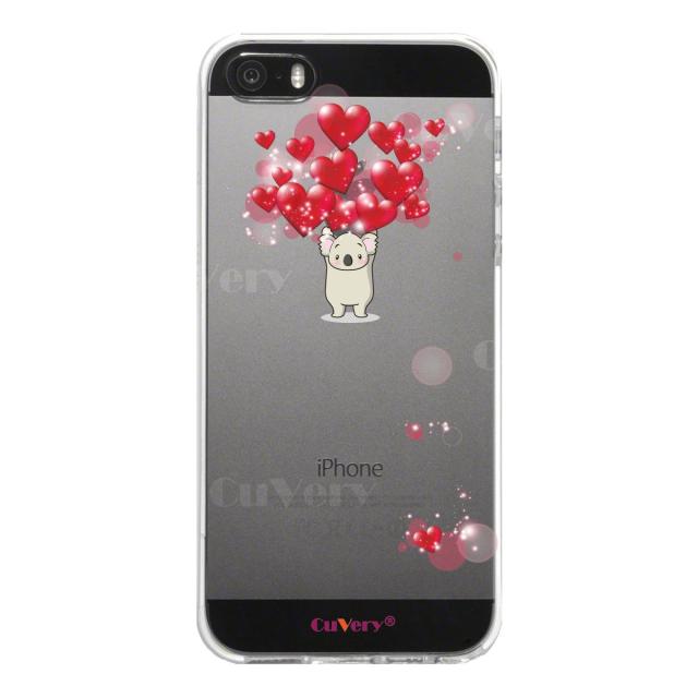 iPhone5 iPhone5s ケース クリア コアラ ハート いっぱい スマホケース ハード スマホケース ハード 送料無料-1