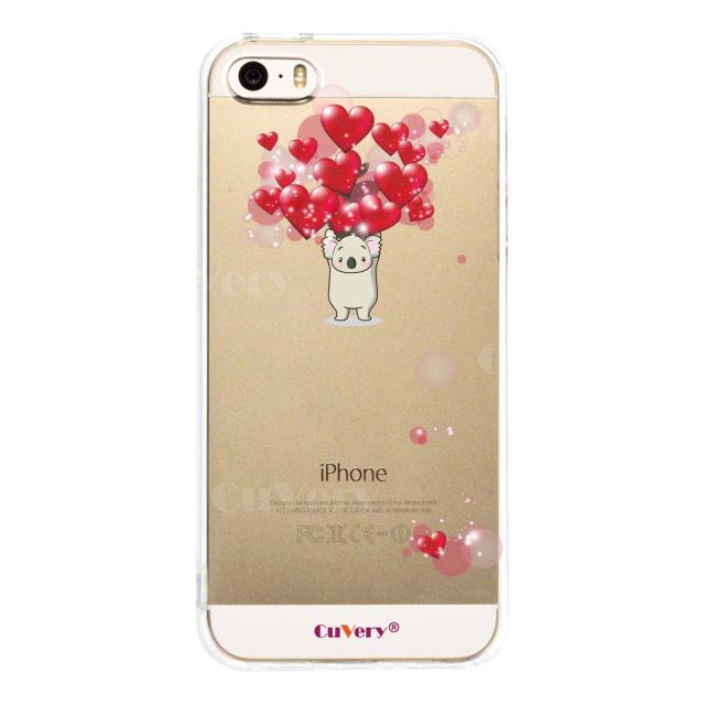 iPhone5 iPhone5s ケース クリア コアラ ハート いっぱい スマホケース ハード スマホケース ハード 送料無料-2