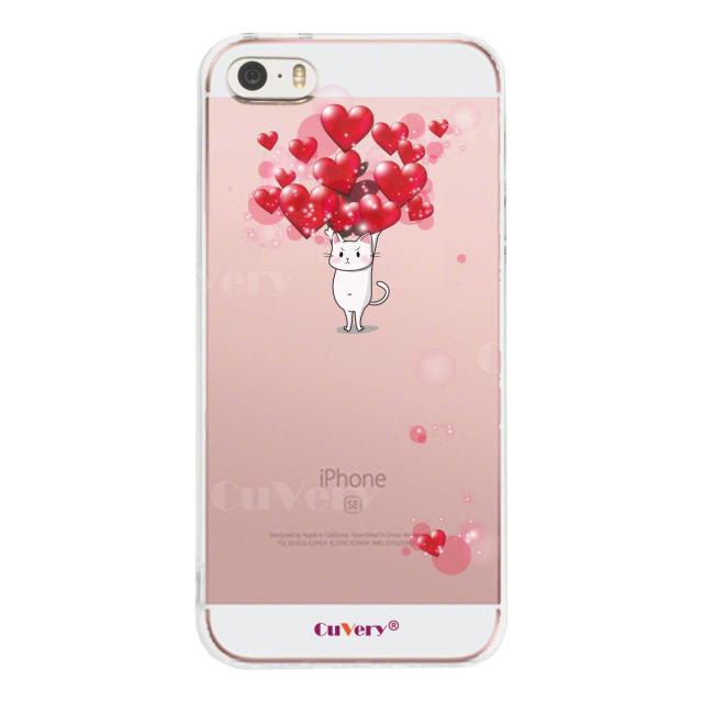 iPhone5 iPhone5s ケース クリア 猫 ネコ にゃんこ ハートいっぱい スマホケース ハード スマホケース ハード 送料無料-3