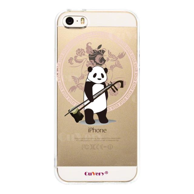 iPhone5 iPhone5s ケース クリア だれパンダ 二胡 スマホケース ハード スマホケース ハード 送料無料-2