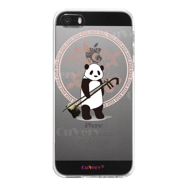iPhone5 iPhone5s ケース クリア だれパンダ 二胡 スマホケース ハード スマホケース ハード 送料無料-4