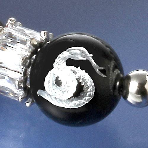 双頭蛇の守護ブレスへびの皮お守り付き 送料無料-3