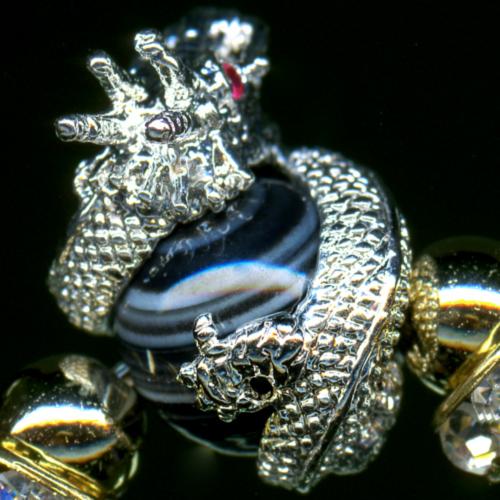 龍王＆五色龍ブレス 龍のキーホルダー付き 送料無料-1