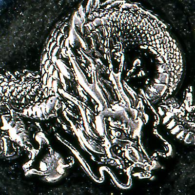 オニキス龍神ブレス龍のキーホルダー付き 送料無料-3