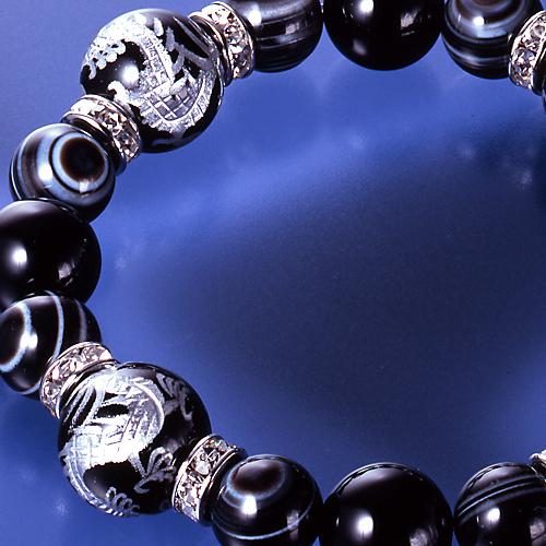 飛翔の龍ブレスレット龍のキーホルダー付き 送料無料-1