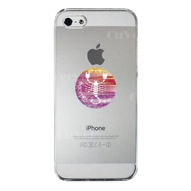 iPhone5 iPhone5s ケース クリア 星座 さそり座 蠍座 Scorpius スマホケース ハード スマホケース ハード 送料無料-3