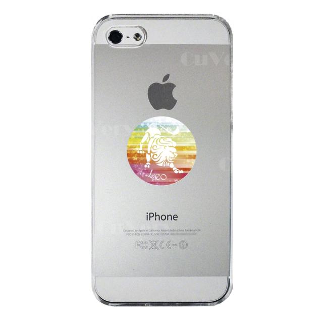 iPhone5 iPhone5s ケース クリア 星座 しし座 獅子座 Leo スマホケース ハード スマホケース ハード 送料無料-3