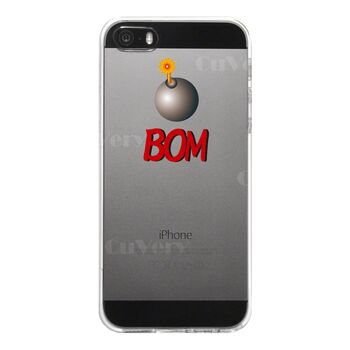 iPhone5 iPhone5s ケース クリア 爆弾 BOM ボム スマホケース ハード スマホケース ハード 送料無料-4