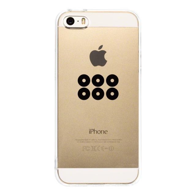 iPhone5 iPhone5s ケース クリア 真田 幸村 信繁 六文銭 スマホケース ハード スマホケース ハード 送料無料-1