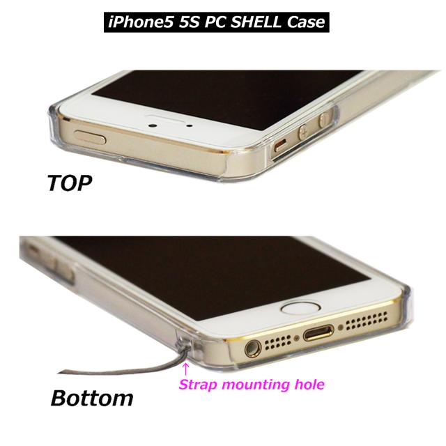 iPhone5 iPhone5s ケース クリア 天の川 ハート エンジェル スマホケース ハード スマホケース ハード 送料無料-5