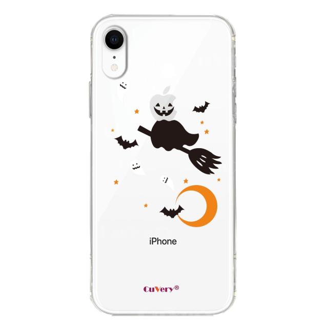 iPhoneXR ケース クリア ソフト Halloween ハロウィン スマホケース ワイヤレス充電対応 ソフトスマホケース 送料無料-1