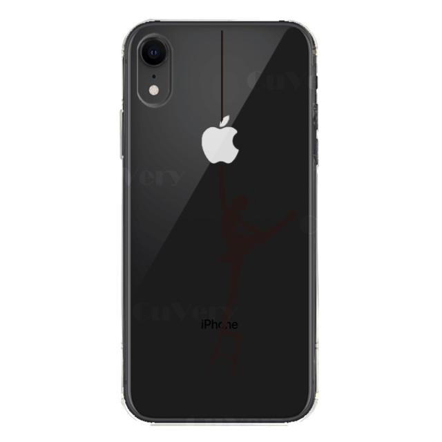 iPhoneXR ケース クリア ソフト バレエ スマホケース ワイヤレス充電対応 ソフトスマホケース 送料無料-5